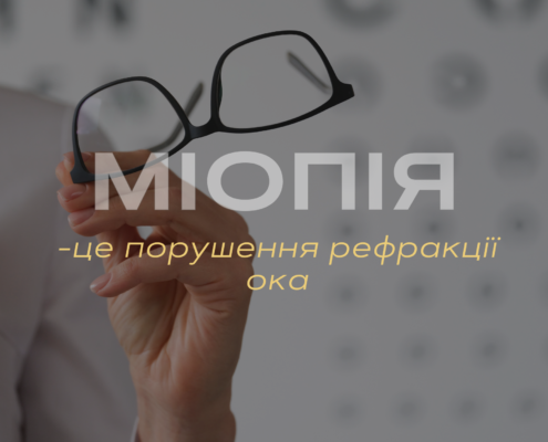 міопія (короткозорість)